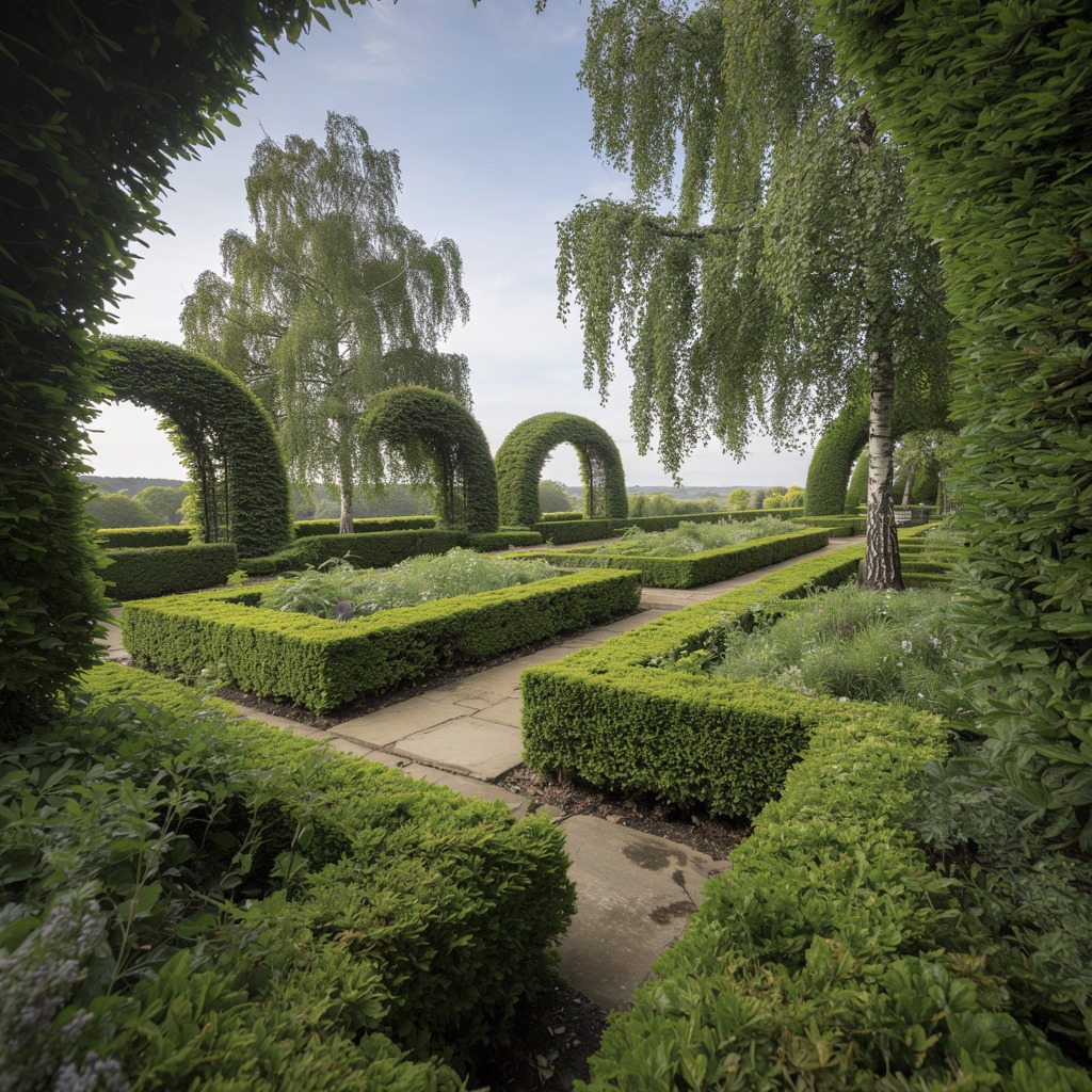 Viimeistelty puutarha